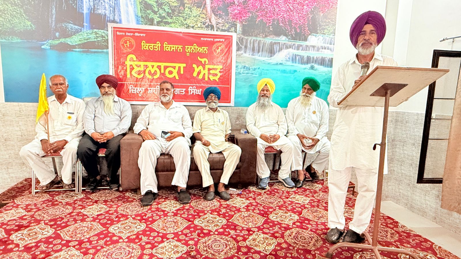 Indian government has bowed down to imperialist countries - farmer leader.